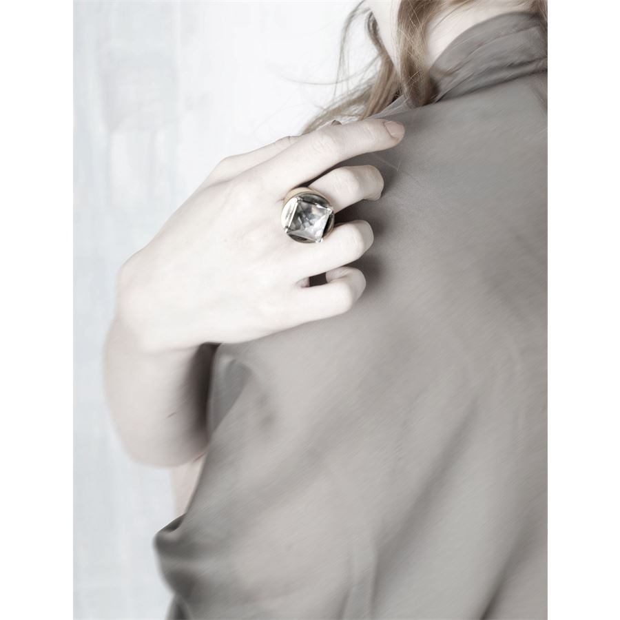 Silver 'Entropia' ring ENTROPIA | AN SIGILLO LASERARG